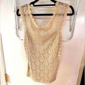 Lace dress top